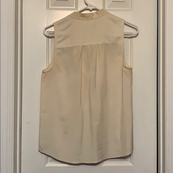 Ivory J.Crew Sleeveless Top - Picture 3 of 5